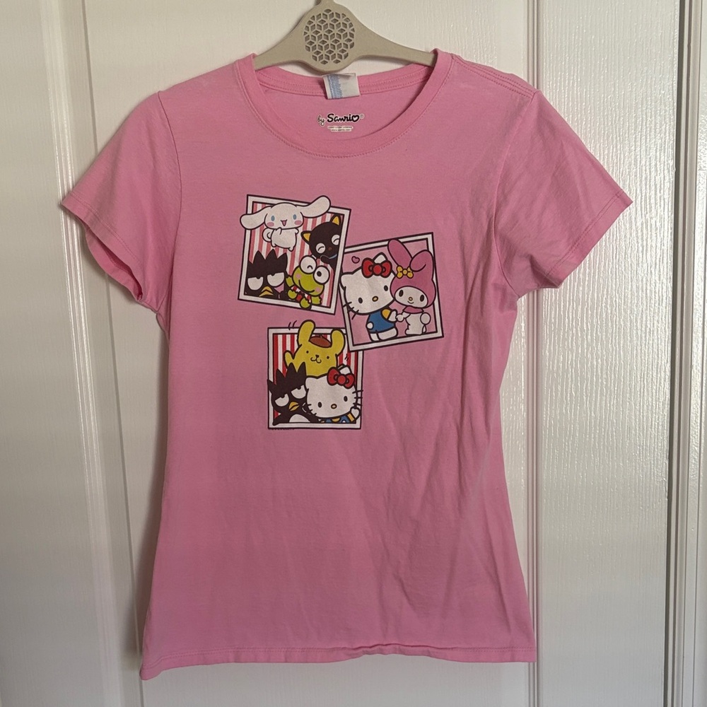 Sanrio Pink Hello Kitty and FriendsTee Shirt